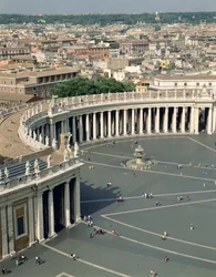 View of the Piazza, Designed by Gian Lorenzo Bernini